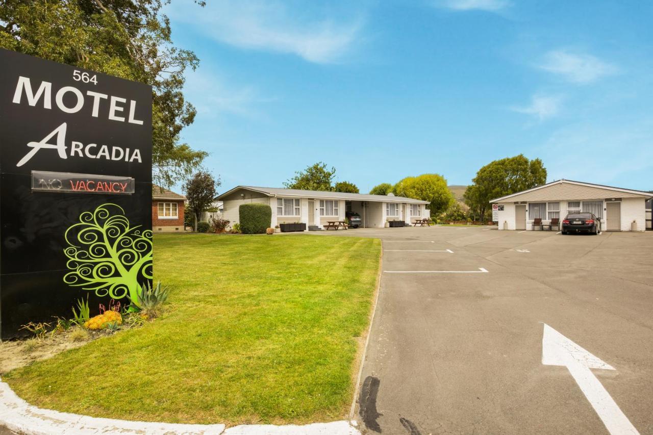 كريستتشيرش Arcadia Motel المظهر الخارجي الصورة