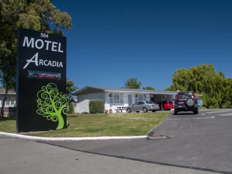 كريستتشيرش Arcadia Motel المظهر الخارجي الصورة